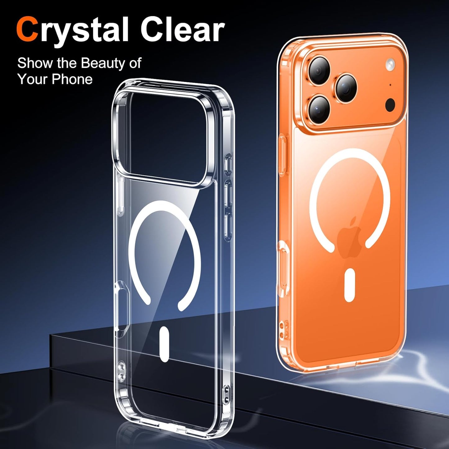 Clear iphone 17 Magsafe Case