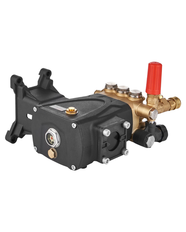 VEVOR Pressure Washer Pump, Shaft Horizontal Triplex Plunger, 4400 PSI, 4 GPM Flow, Replacement Power Washer Parts Washer Pump, Compatible WithMorFlex Models 40224, 40225, 40226