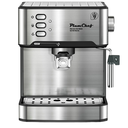 20 Bar Professional Espresso Machine With Milk Frother, Single & Double Shot, ESE Pod Compatible, Visual Display Of Pressure, Removable Water Tank For Cappuccino, Latte, Machiato For Home Barista