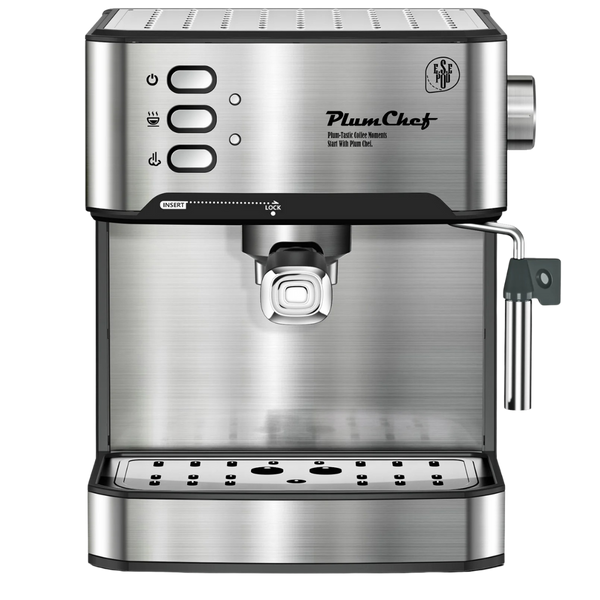 20 Bar Professional Espresso Machine With Milk Frother, Single & Double Shot, ESE Pod Compatible, Visual Display Of Pressure, Removable Water Tank For Cappuccino, Latte, Machiato For Home Barista