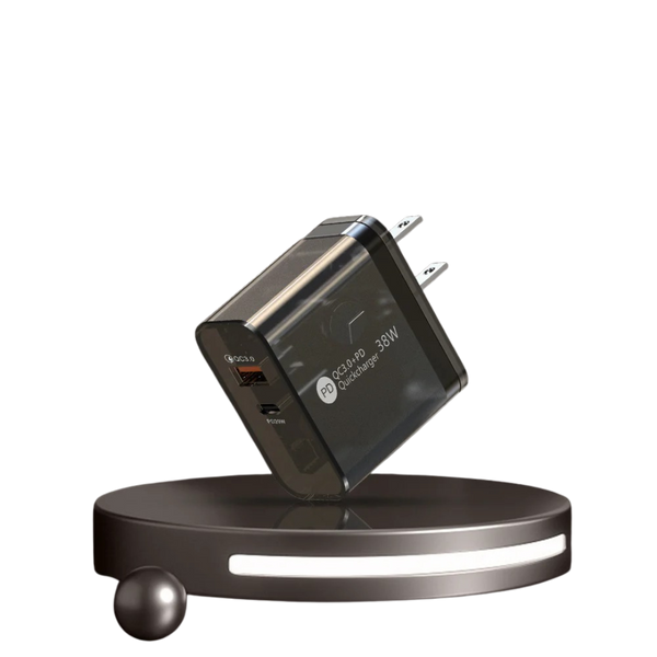 38W Transparent Case Charging Adapter