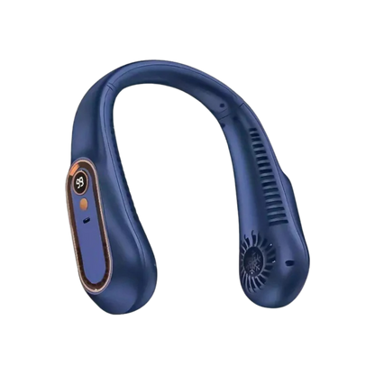 NNETM Portable Small Bladeless Cooling Halter Fan