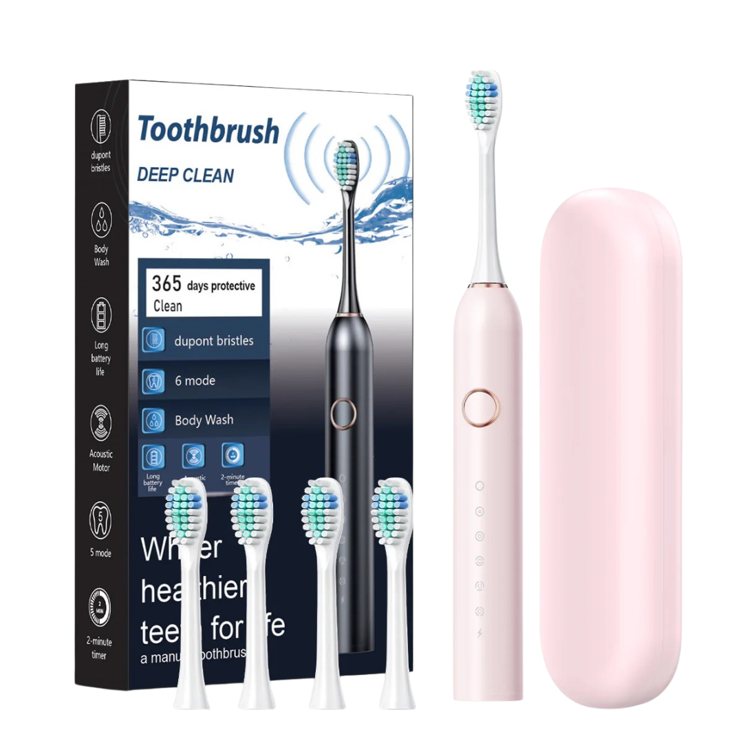 Electric Toothbrush Household 6-speed Soft Bristle Sound Wave