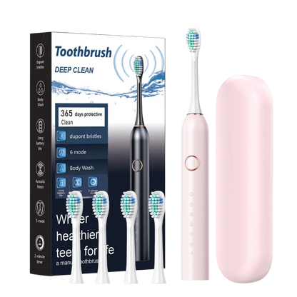 Electric Toothbrush Household 6-speed Soft Bristle Sound Wave