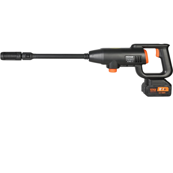 VEVOR Cordless Pressure Washer, 580-PSI 1.1 GPM Portable Power Cleaner
