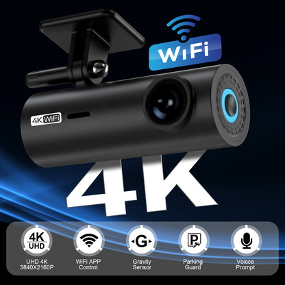 MSDDWL WiFi 4K High-definition Dash Cam