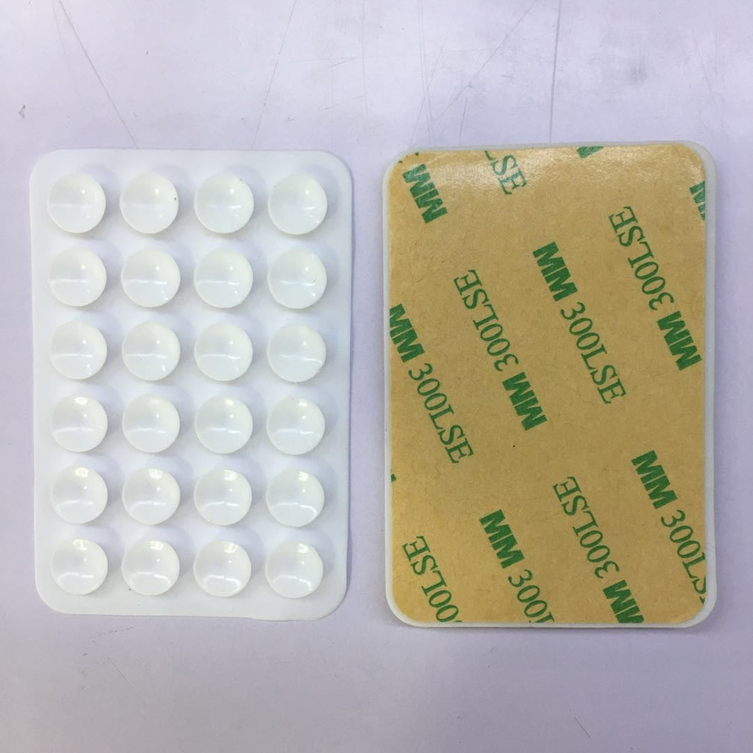 10/3- Pack Adhesive Silicone Suction Phone Mount