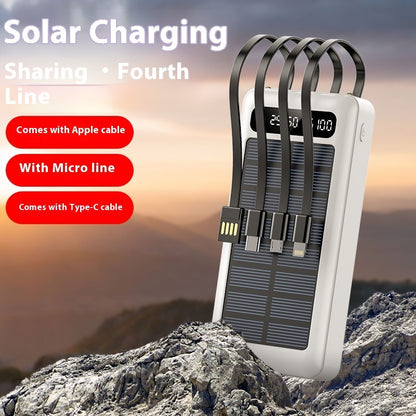 Solar Power Bank, 30000 MA
