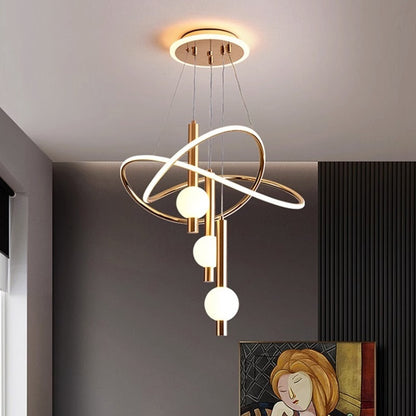 Lollipop Chandelier Bedroom Light Home Indoor Chandelier Pendant Lamp