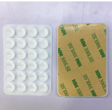 10/3- Pack Adhesive Silicone Suction Phone Mount