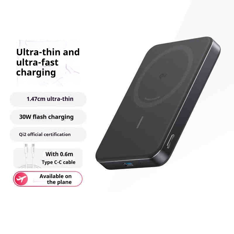 Anker Ultra-thin Magsafe Magnetic Power Bank 30W Fast Charge 15W Wireless