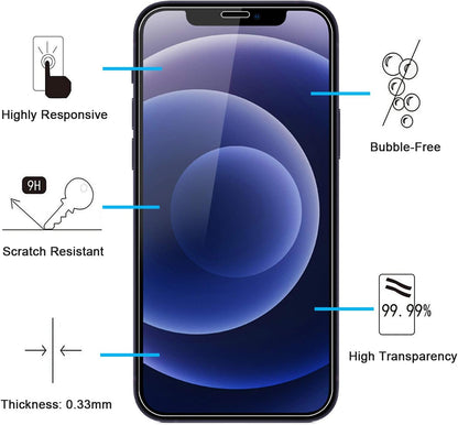 iphone Tempered Glass Screen Protector Packs