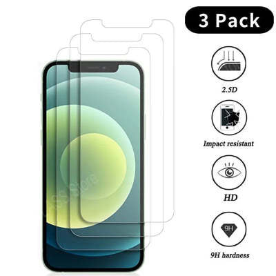 iphone Tempered Glass Screen Protector Packs