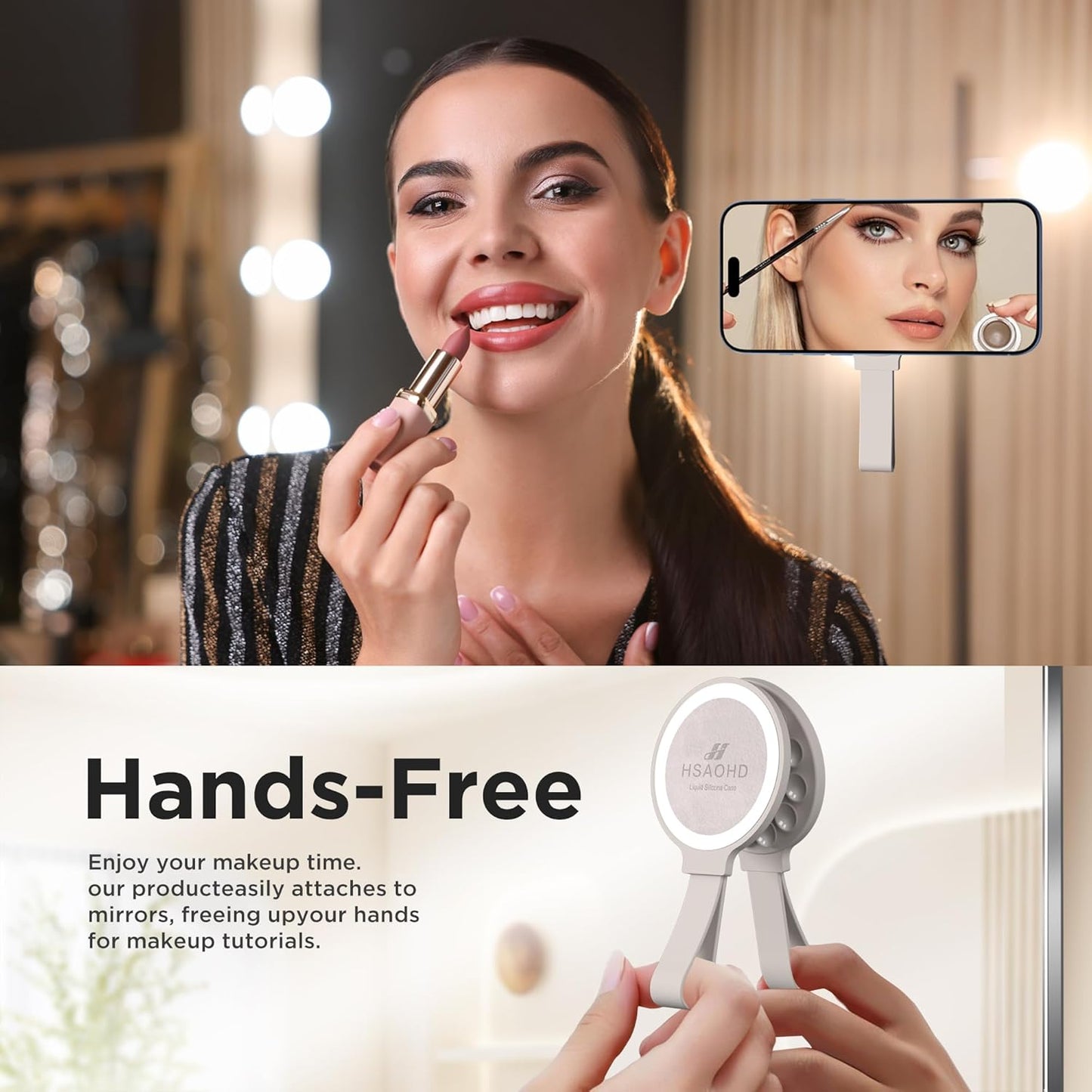 Silicone Sucker Mobile Phone Holder Magsafe