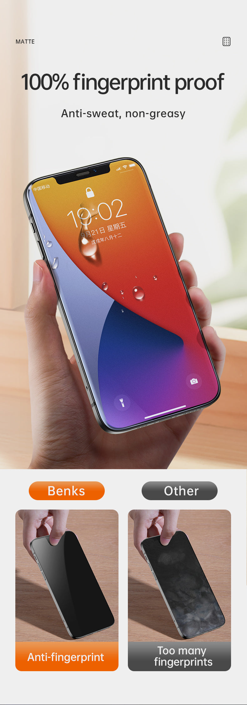 iphone Tempered Glass Screen Protector