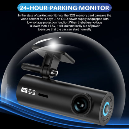 MSDDWL WiFi 4K High-definition Dash Cam
