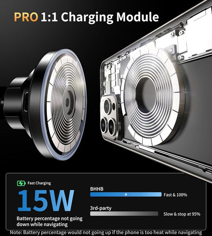 JOYROOM Car phone holder Magsafe suction cup car magnetic