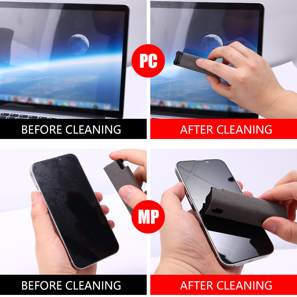 2-in-1 Mobile Device Screen Cleaner Kit