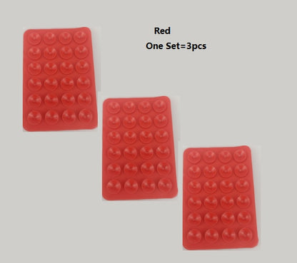10/3- Pack Adhesive Silicone Suction Phone Mount