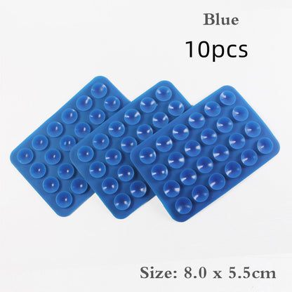 10/3- Pack Adhesive Silicone Suction Phone Mount