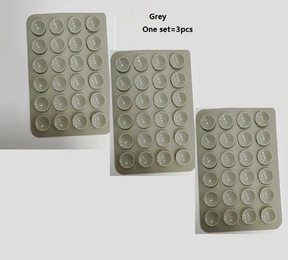10/3- Pack Adhesive Silicone Suction Phone Mount