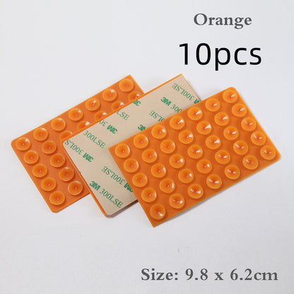 10/3- Pack Adhesive Silicone Suction Phone Mount