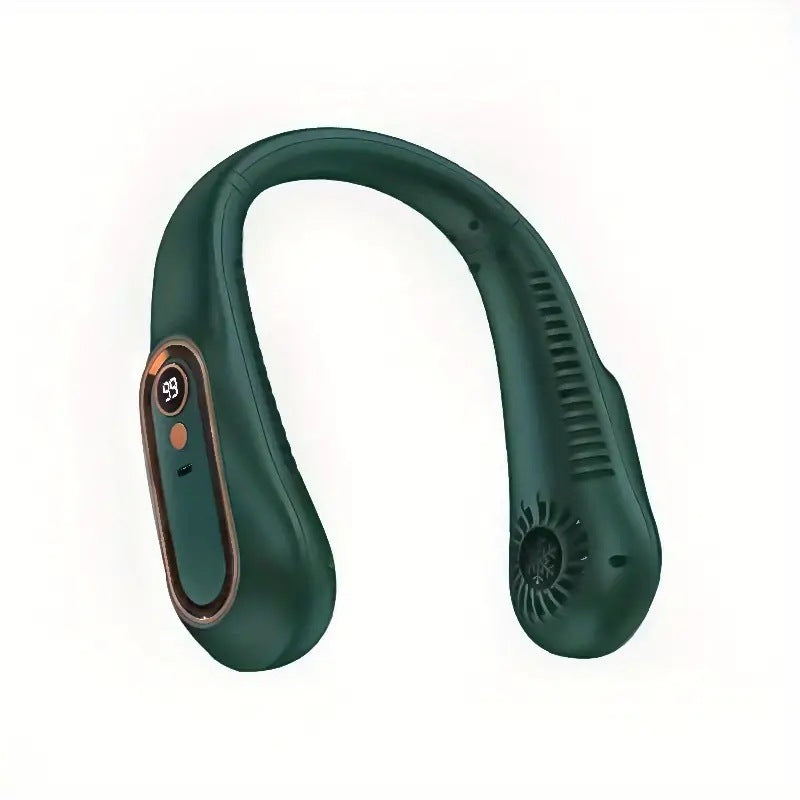 NNETM Portable Small Bladeless Cooling Halter Fan