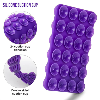 Double-Sided Silicone Suction Detachable Phone Mount