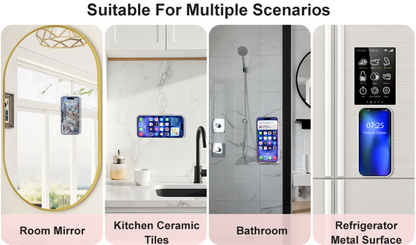 Double-Sided Silicone Suction Detachable Phone Mount