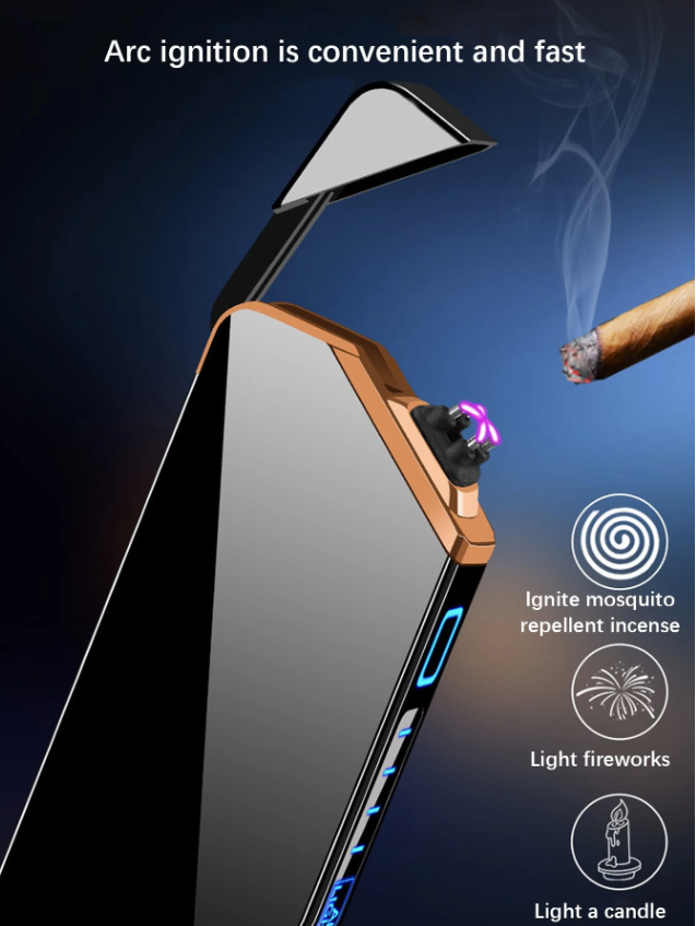 Premium Rechargeable USB Windproof Lighter