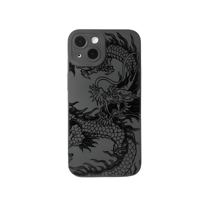 Black Dragon iPhone Case