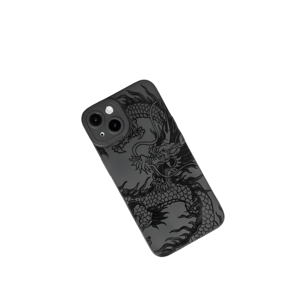 Black Dragon iPhone Case