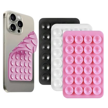 Double-Sided Silicone Suction Detachable Phone Mount