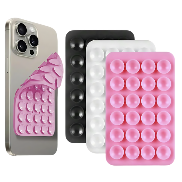 Double-Sided Silicone Suction Detachable Phone Mount