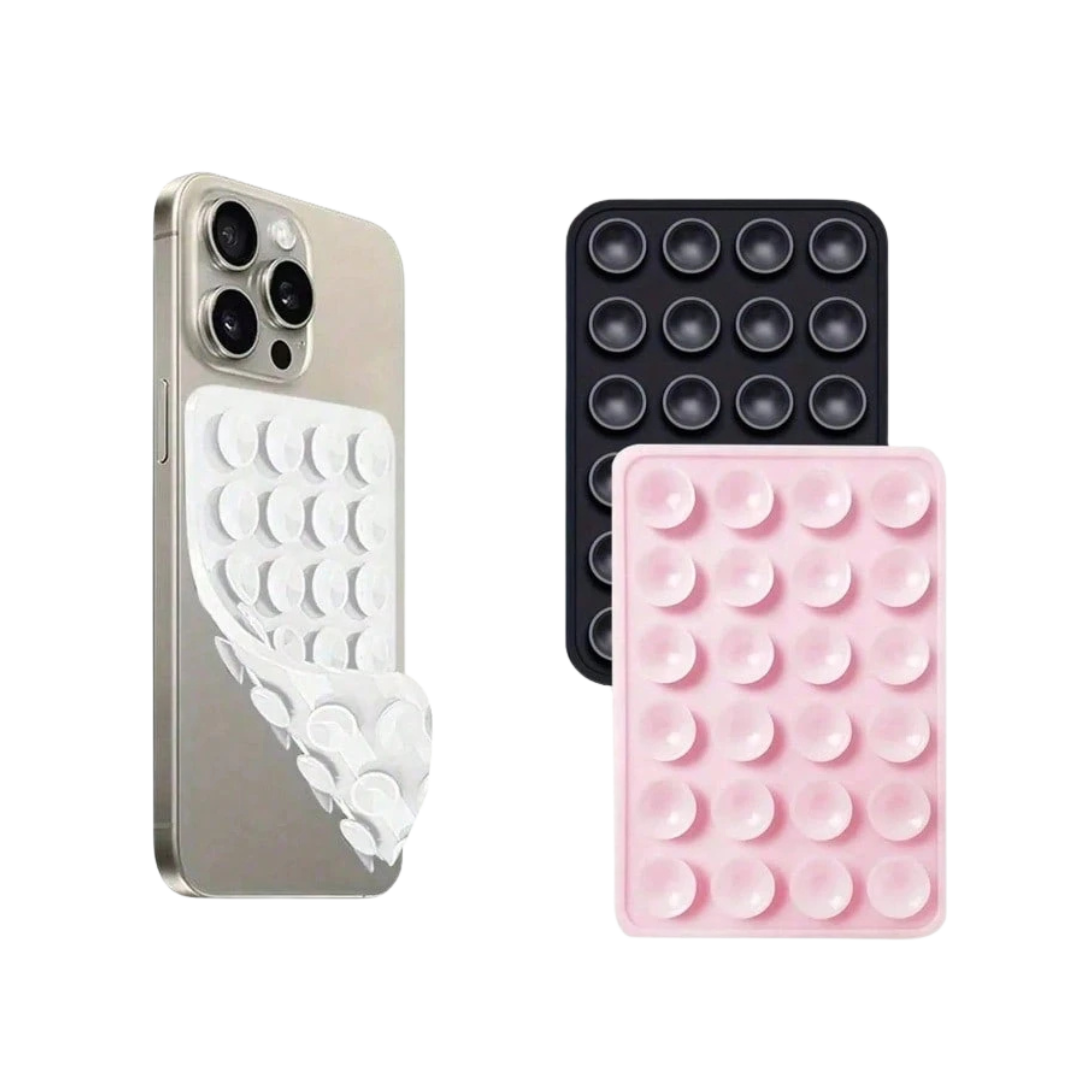 Double-Sided Silicone Suction Detachable Phone Mount