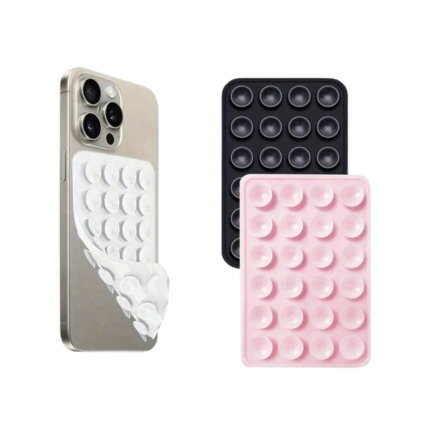 Double-Sided Silicone Suction Detachable Phone Mount