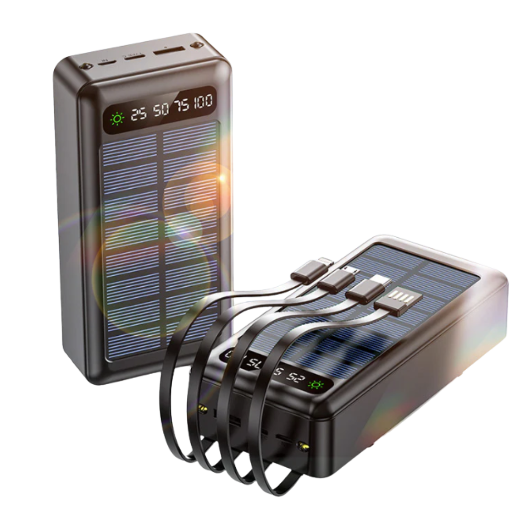 Solar Power Bank, 30000 MA