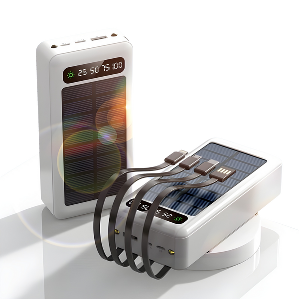 Solar Power Bank, 30000 MA