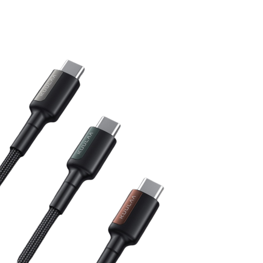Kuuulaa Braided USB 1m/2 meter Type C to Type C Cable