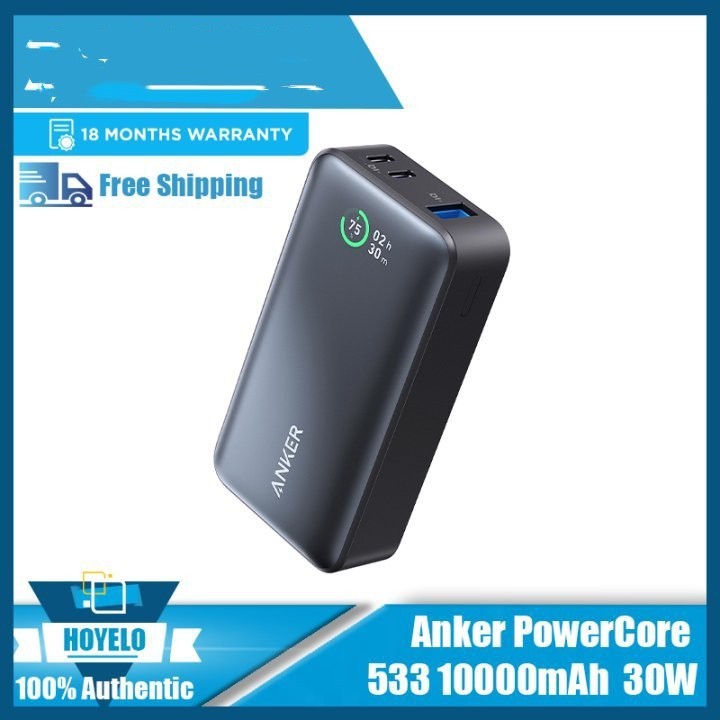 Anker 9800mAh Portable Power Bank Charger with Digital Display
