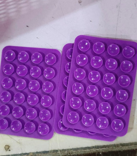 10/3- Pack Adhesive Silicone Suction Phone Mount