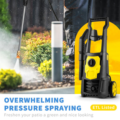 VEVOR Electric Power Washer | 2000 PSI 1.65 GPM