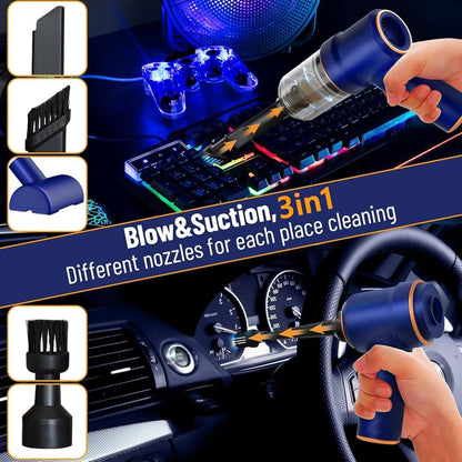 ELECTROPRIME Wireless Handheld Car Cleaner Multi-function